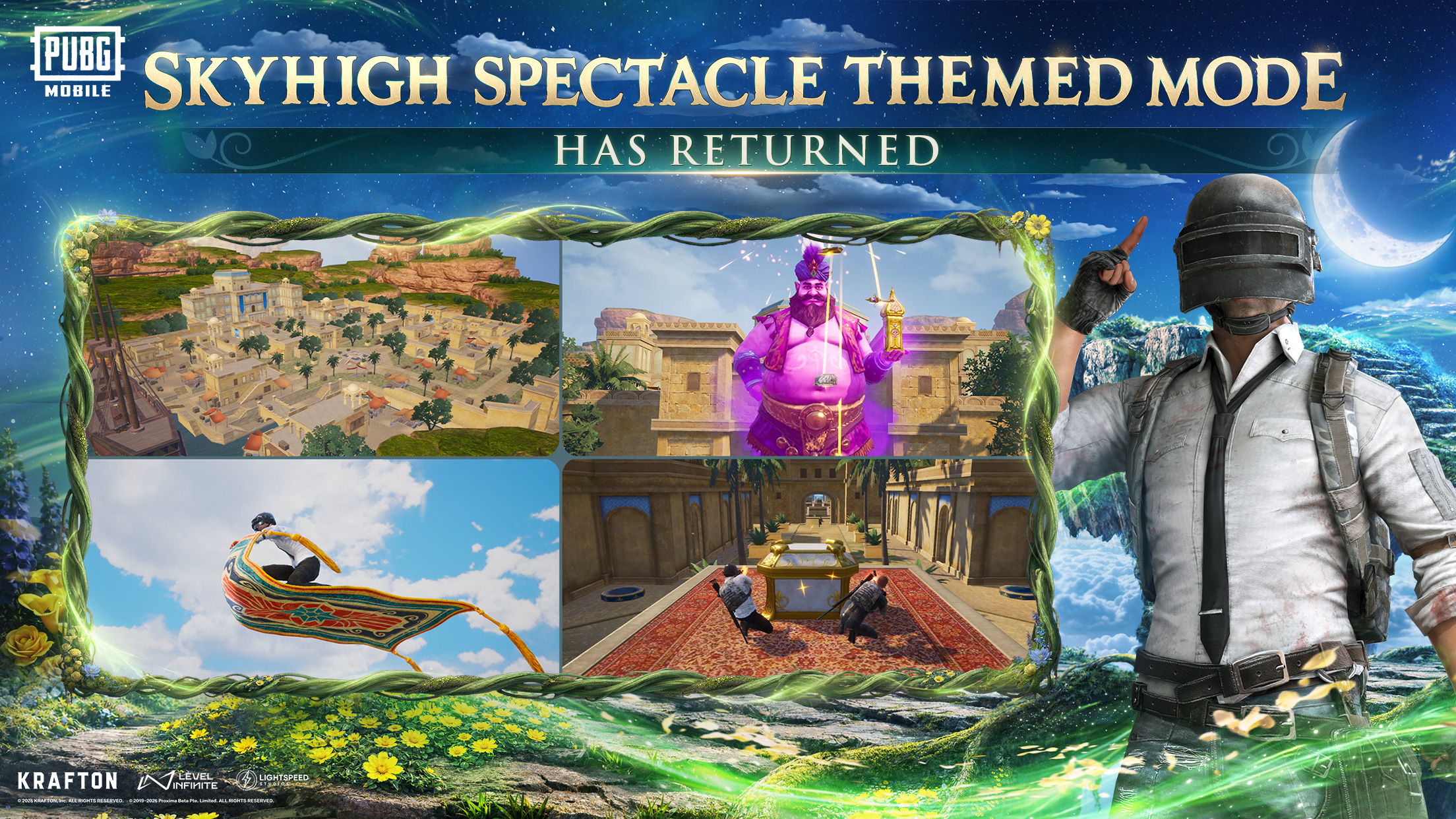 Squad gameplay in PUBG MOBILE